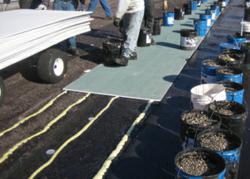 Insul-Lock® E HR roof insulation adhesive is a high elastomeric, one-step, VOC-compliant foamable adhesive that sets in minutes, and contains no solvents photo